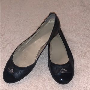 Black Coach flats